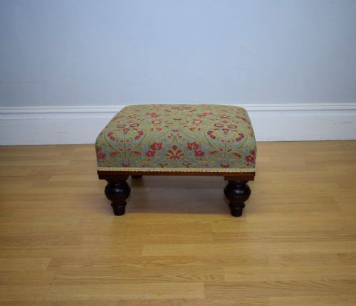 ANTIQUE VICTORIAN FOOTSTOOL - ADDITIONAL PHOTO 6
