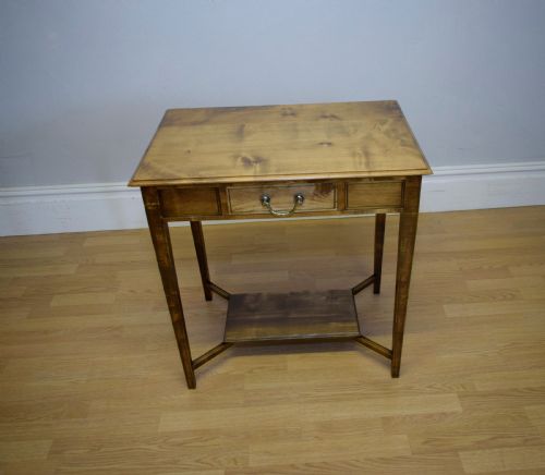 arts crafts console table - CATEGORY: ANTIQUE TABLES - DATED 1910
