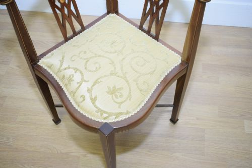 EDWARDIAN CORNER CHAIR - ADDITIONAL PHOTO 5