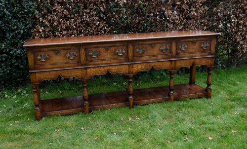 7FT MONTGOMERYSHIRE DRESSER BASE - ADDITIONAL PHOTO 2