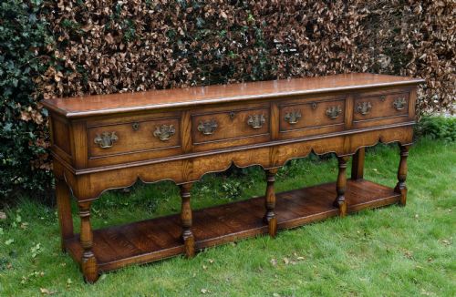 7FT MONTGOMERYSHIRE DRESSER BASE - ADDITIONAL PHOTO 3