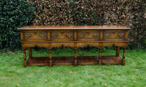 7FT MONTGOMERYSHIRE DRESSER BASE - ADDITIONAL PHOTO 19
