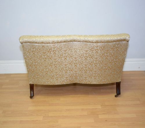 ANTIQUE VICTORIAN SOFA COUCH SETTEE - ADDITIONAL PHOTO 5