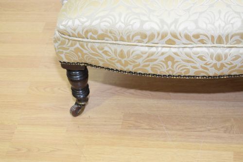 ANTIQUE VICTORIAN SOFA COUCH SETTEE - ADDITIONAL PHOTO 9