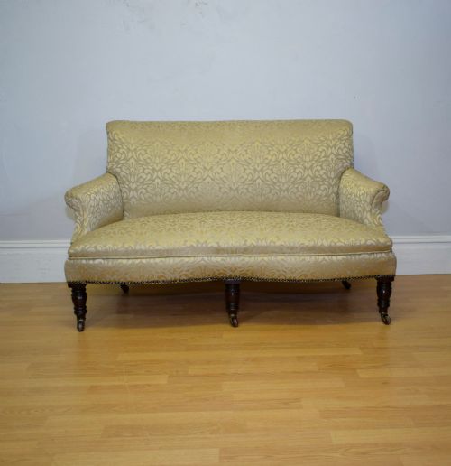 ANTIQUE VICTORIAN SOFA COUCH SETTEE - ADDITIONAL PHOTO 11