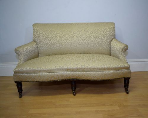 ANTIQUE VICTORIAN SOFA COUCH SETTEE - ADDITIONAL PHOTO 15