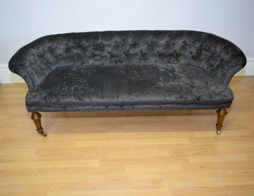antique victorian couch sofa settee - CATEGORY: ANTIQUE SOFAS - DATED VICTORIAN