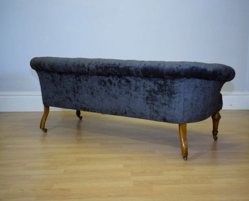 ANTIQUE VICTORIAN COUCH SOFA SETTEE - ADDITIONAL PHOTO 13