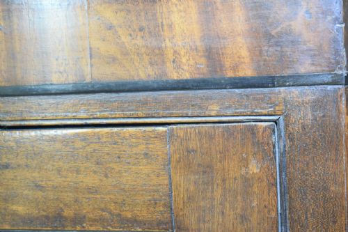 ANTIQUE GEORGIAN CORNER CUPBOARD - ADDITIONAL PHOTO 5