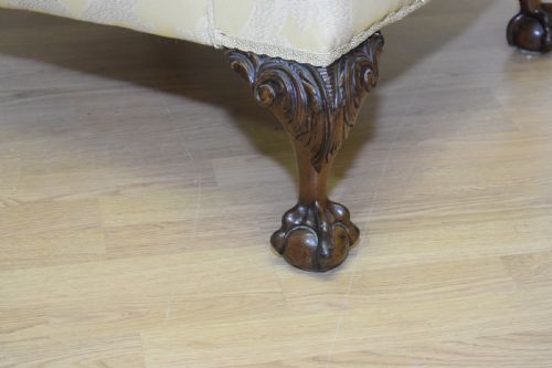 ANTIQUE UPHOLSTERED ARMCHAIR - ADDITIONAL PHOTO 15
