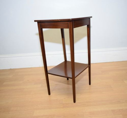 ANTIQUE EDWARDIAN INLAID SIDE TABLE - ADDITIONAL PHOTO 10