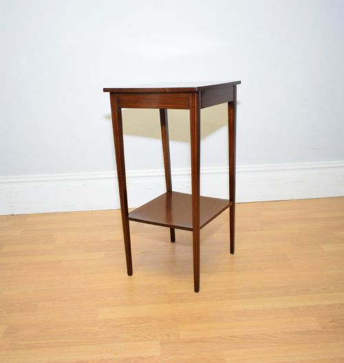 ANTIQUE EDWARDIAN INLAID SIDE TABLE - ADDITIONAL PHOTO 11