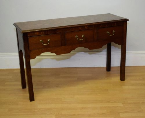 ANTIQUE OAK DRESSER BASE - ADDITIONAL PHOTO 1