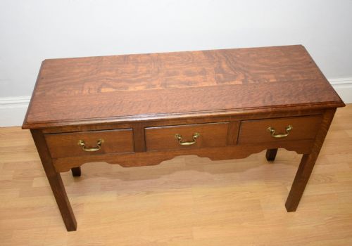 ANTIQUE OAK DRESSER BASE - ADDITIONAL PHOTO 14