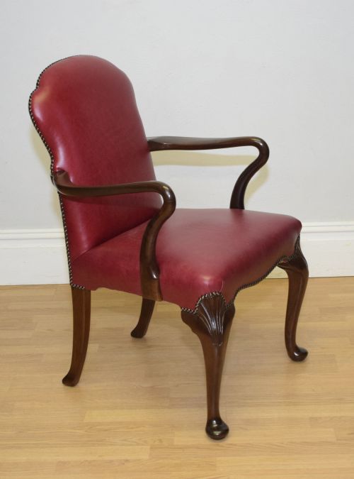 ANTIQUE DESK CHAIR - ADDITIONAL PHOTO 4