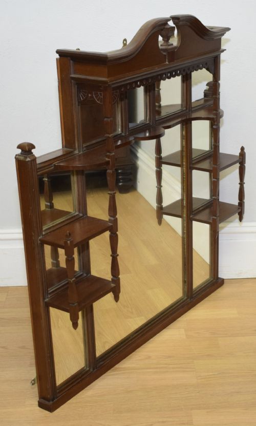 ANTIQUE OVERMANTLE - ADDITIONAL PHOTO 3