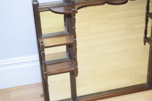 ANTIQUE OVERMANTLE - ADDITIONAL PHOTO 5