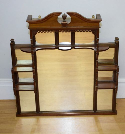 ANTIQUE OVERMANTLE - ADDITIONAL PHOTO 8