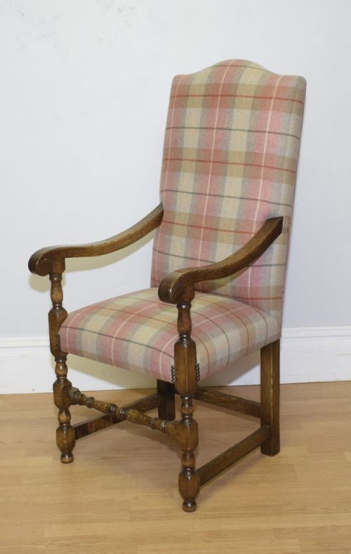 OAK DESK CHAIR LIBRARY CHAIR - ADDITIONAL PHOTO 1