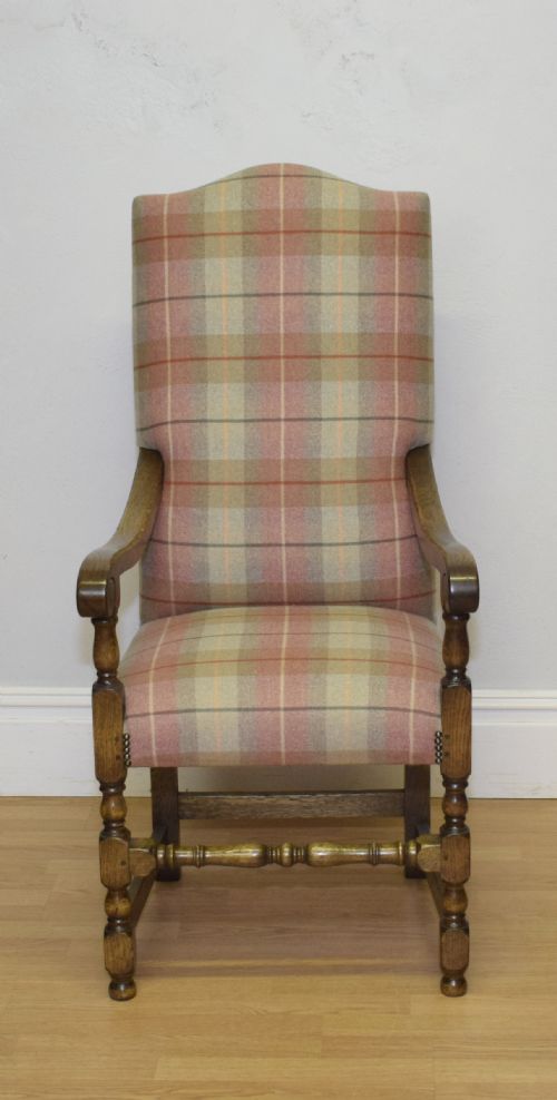 OAK DESK CHAIR LIBRARY CHAIR - ADDITIONAL PHOTO 2