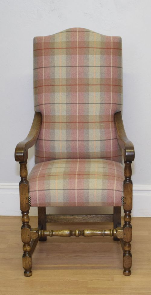 OAK DESK CHAIR LIBRARY CHAIR - ADDITIONAL PHOTO 3