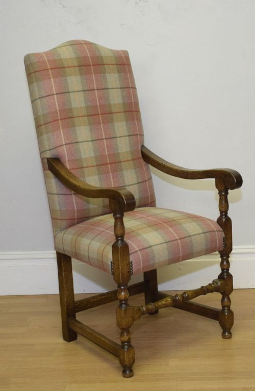 OAK DESK CHAIR LIBRARY CHAIR - ADDITIONAL PHOTO 7