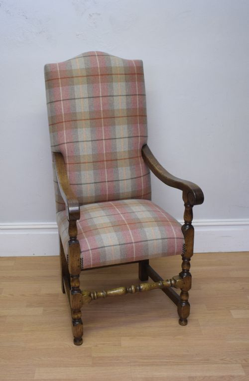 OAK DESK CHAIR LIBRARY CHAIR - ADDITIONAL PHOTO 16