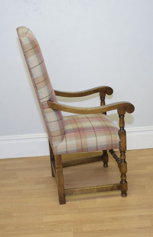 OAK DESK CHAIR LIBRARY CHAIR - ADDITIONAL PHOTO 17