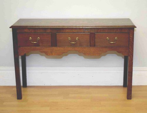 antique oak dresser base - CATEGORY: ANTIQUE DRESSERS - DATED 1900