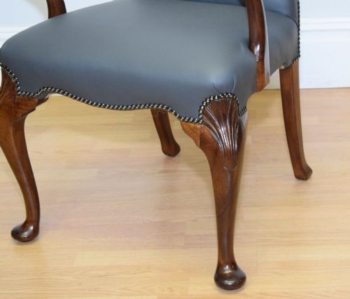 ANTIQUE DESK CHAIR LIBRARY CHAIR - ADDITIONAL PHOTO 8