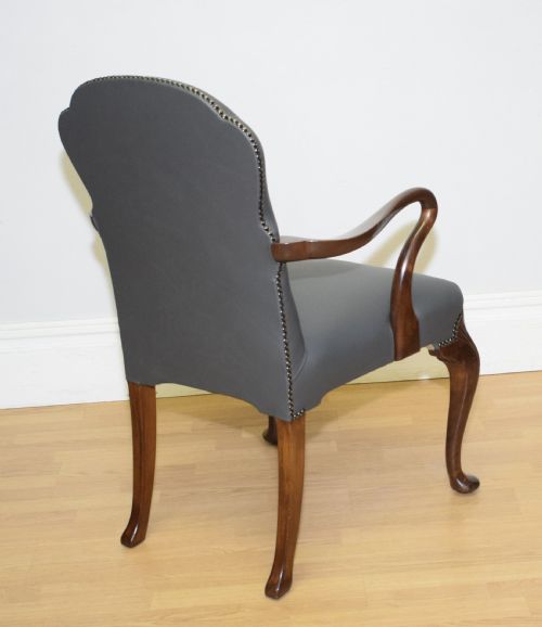 ANTIQUE DESK CHAIR LIBRARY CHAIR - ADDITIONAL PHOTO 10