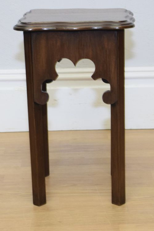 ANTIQUE SIDE TABLE OR JARDINIERE STAND - ADDITIONAL PHOTO 3