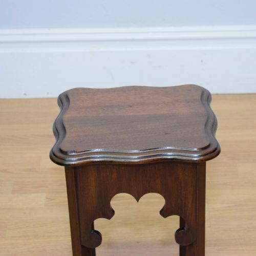 ANTIQUE SIDE TABLE OR JARDINIERE STAND - ADDITIONAL PHOTO 5