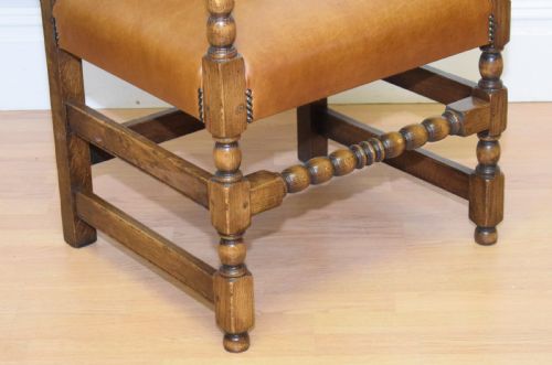 EARLY 20TH CENTURY LIBRARYDESK CHAIR - ADDITIONAL PHOTO 5