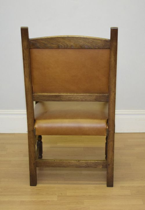 EARLY 20TH CENTURY LIBRARYDESK CHAIR - ADDITIONAL PHOTO 7