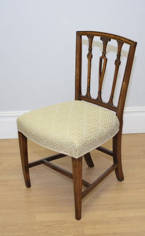 ANTIQUE GEORGIAN SIDE CHAIR - ADDITIONAL PHOTO 8