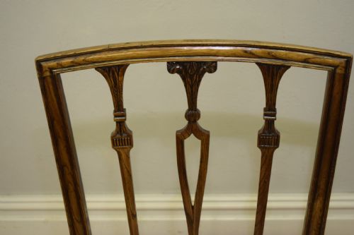 ANTIQUE GEORGIAN SIDE CHAIR - ADDITIONAL PHOTO 9
