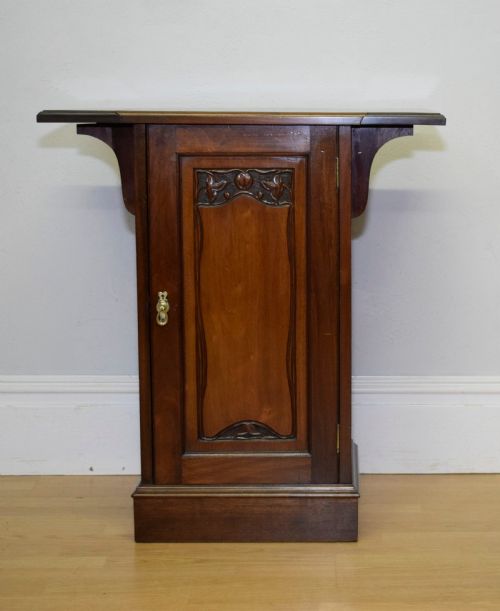 antique victorian bedside cupboard - CATEGORY: ANTIQUE CUPBOARDS - DATED VICTORIAN