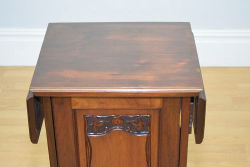 ANTIQUE VICTORIAN BEDSIDE CUPBOARD - ADDITIONAL PHOTO 12