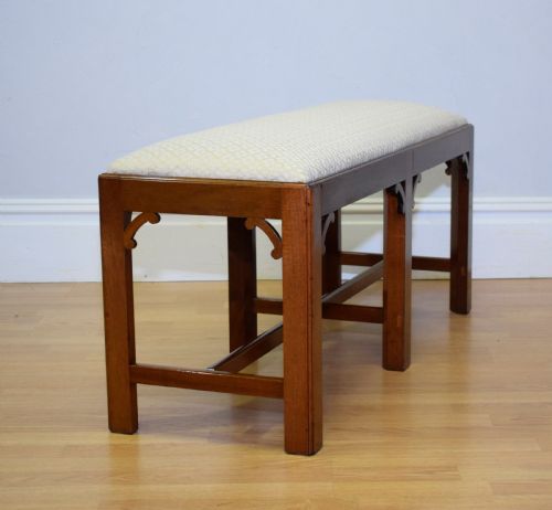 ANTIQUE DUET PIANO STOOL - ADDITIONAL PHOTO 3