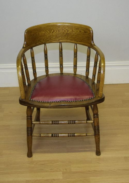 ANTIQUE DESK CHAIR - ADDITIONAL PHOTO 2