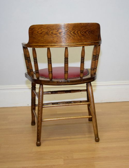 ANTIQUE DESK CHAIR - ADDITIONAL PHOTO 5