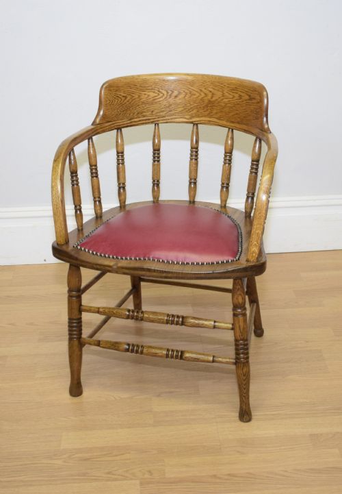 ANTIQUE DESK CHAIR - ADDITIONAL PHOTO 6