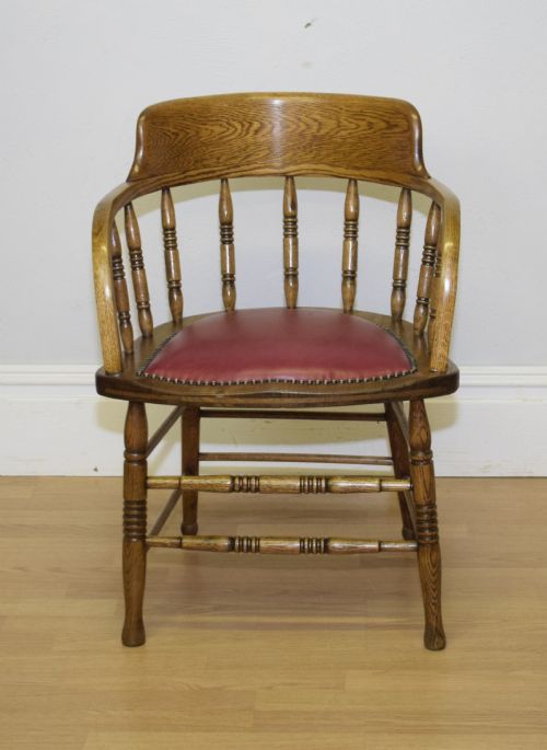 ANTIQUE DESK CHAIR - ADDITIONAL PHOTO 11