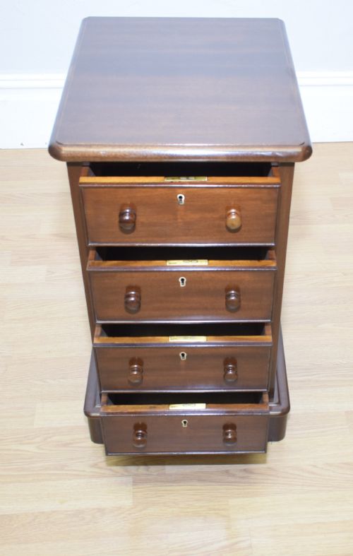 ANTIQUE VICTORIAN CHEST OF DRAWERS - ADDITIONAL PHOTO 9
