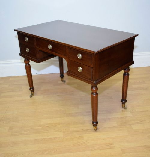 ANTIQUE EDWARDIAN DESK - ADDITIONAL PHOTO 8