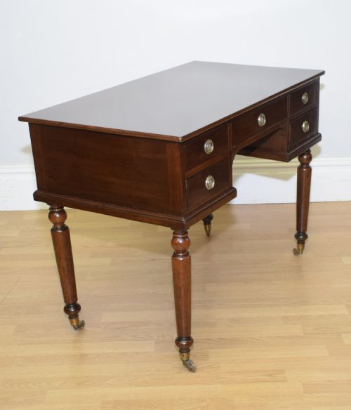 ANTIQUE EDWARDIAN DESK - ADDITIONAL PHOTO 11