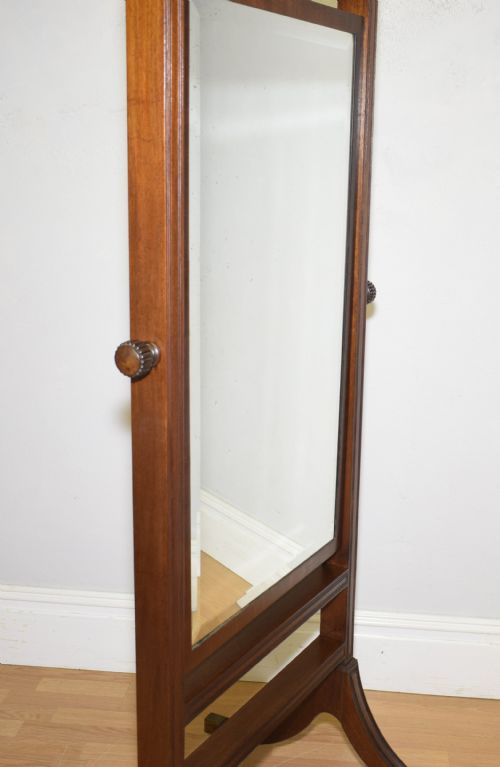 EARLY 20TH CENTURY CHEVAL MIRROR - ADDITIONAL PHOTO 14