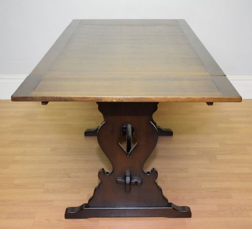 EARLY 20TH CENTURY REFECTORY TABLE - ADDITIONAL PHOTO 13