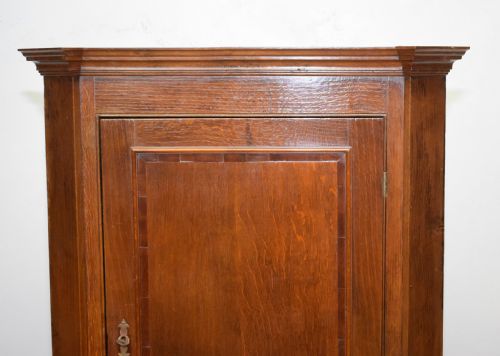 ANTIQUE GEORGIAN CORNER CUPBOARD - ADDITIONAL PHOTO 2
